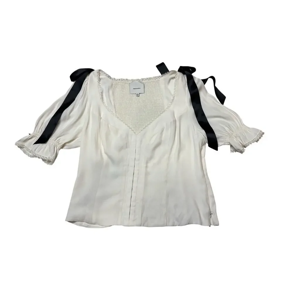 Reformation Inara Top SZ 12